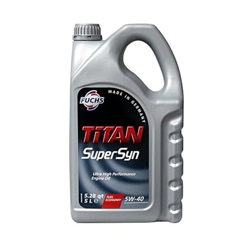Amazon | FUCHS TITAN SUPERSYN SAE 5W-40 5L フックス オイル